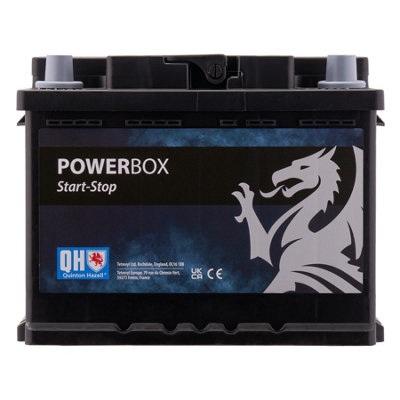 B&Q - Starter Battery 027 60Ah 560A Cca 12V T1 Terminal L2  Qbt027Afb