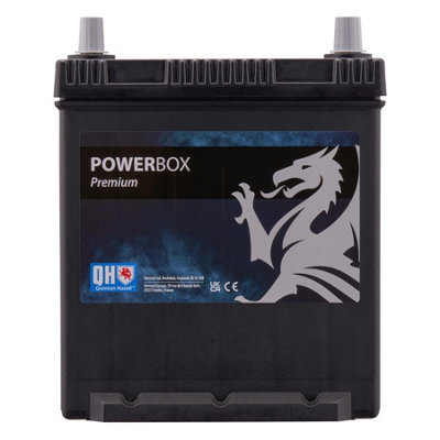 B&Q - Starter Battery 054H 38Ah 340A Cca 12V T3 Terminal B01  Qbt0543Hd