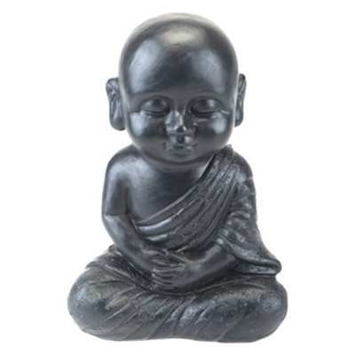 Sitting Child Buddha Ornament Garden from B&Q