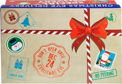 Christmas Eve Box Special DeliverySmallElf Delivery BoxFavour Boxes from B&Q