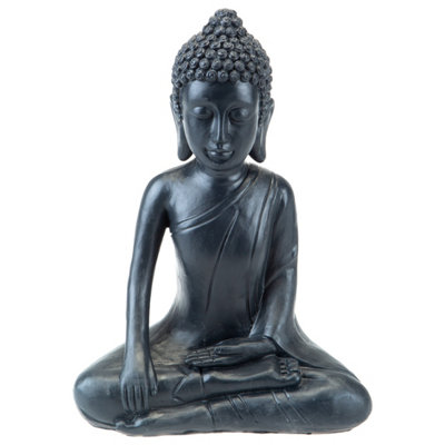 Zen Garden Meditating Buddha 12" Ornament from B&Q