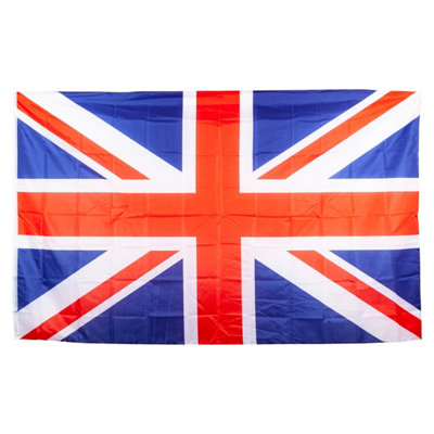  - Union Jack Flag Medium Coronation Jubilee Sporting Events 8Ft X 5Ft