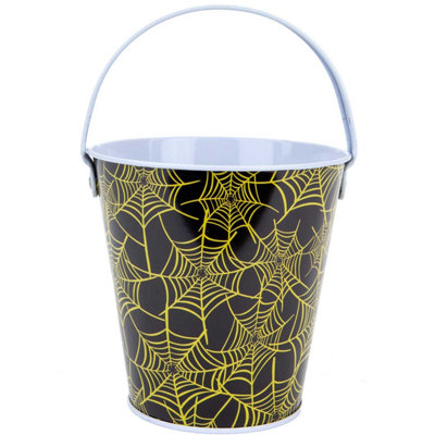 Halloween Sweets Buckettrick Or Treat Tin Candy BucketWeb from B&Q
