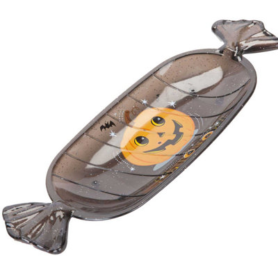 Halloween Sweet Tray Trick Or Treat Decal Party Candy Dish from B&Q