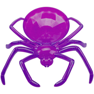 Halloween Sweet Bowl Spider Bowl Scary Halloween Party 24Cm Purple from B&Q