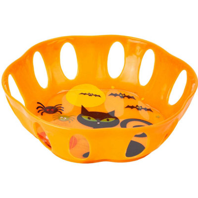 Halloween Sweet Bowl Cat Scary Party Dish With from B&Q