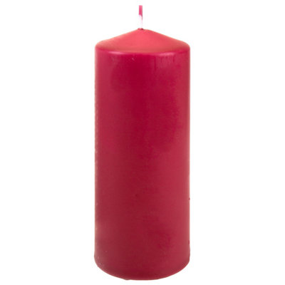 Berry Royale 15Cm Pillar Candle Luxury Scented Red Decor from B&Q