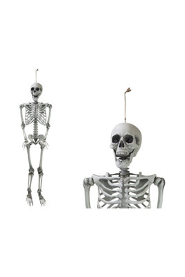 5Ft Hanging Spooky Skeleton Decoration from B&Q