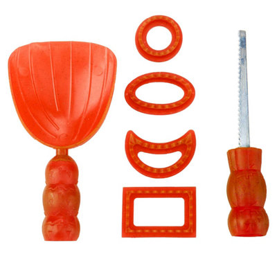  - Halloween Pumpkin Carving Set 6 Piece Tools For