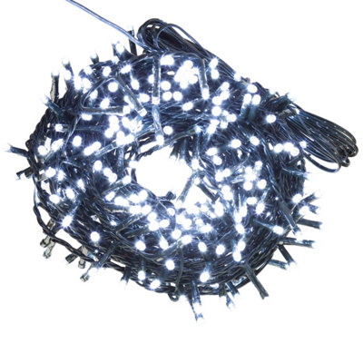 Christmas Lights 600 Led 18M Xmas Tree Lights Fairy Lights Cool White from B&Q