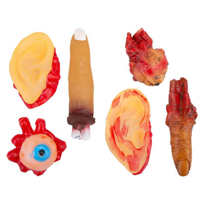 Halloween Severed Body Parts Props Trick Or Treat Party Multicolour from B&Q
