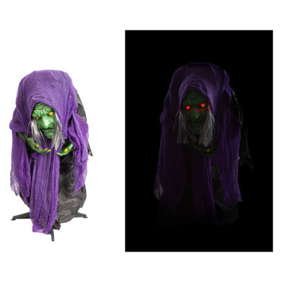  - Halloween Animated Witch Decoration PartyTrick Or Treat