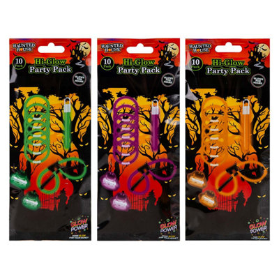 Halloween Glow Stick Pack 1 Piece Mystery Bag Multicolour from B&Q