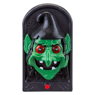 Halloween Spooky Doorbell With Flashing Led Lights Trick Or Treat from B&Q
