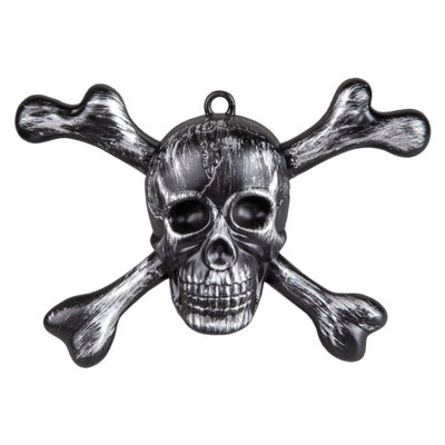Halloween Wall Decorations Skull & Crossbones PartyTrick Or Treat from B&Q