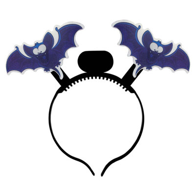 Halloween Headband Fibre Optic Light Up PartyTrick Or from B&Q