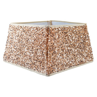 Christmas Tree Skirt X 1 30. 2Cm X 40. 2Cm X 2. 6Cm Champagne from B&Q