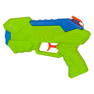 Pump Action Water Gun Pistol Adults Kids Outdoor 13Cm X 19Cm Green X 1 from B&Q