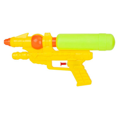 Water Gun Pistol Water Guns Adults Kids Outdoor 12Cm X 26Cm Yellow X 1 from B&Q