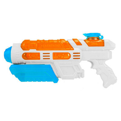 Pump Action Water Gun Pistol Guns Adults Kids White-Orange from B&Q