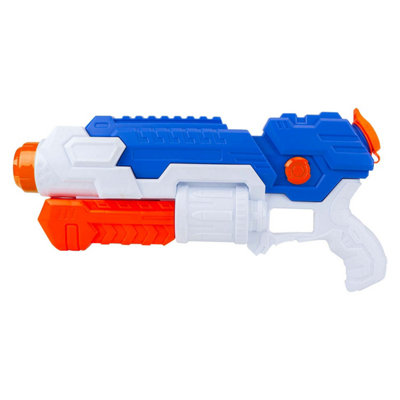 Water Gun Pistol Water Guns Adults Kids Outdoor 19Cm X 39Cm White-Blue X 1