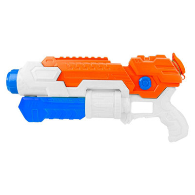 Water Gun Pistol Guns Adults Kids Outdoor White-Orange from B&Q