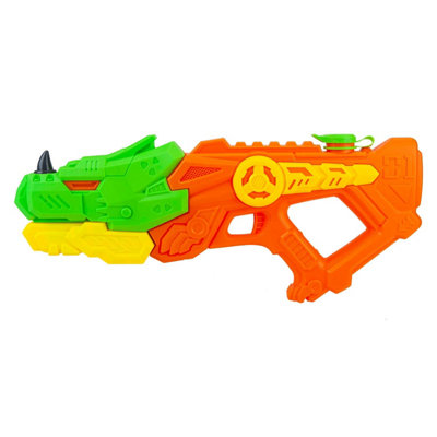 Squeeze Water Gun Pistol Guns Adults Kids Green-Orange from B&Q