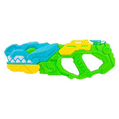 Squeeze Water Gun Pistol Guns Adults Kids Blue-Green Pool Toy from B&Q