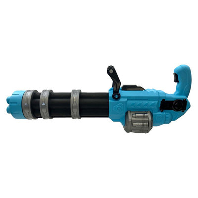 Electric Gatling Water Gun Pistol Automatic Battery Powered Blue from B&Q