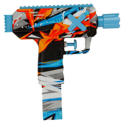 Uzi Water Gun Pistol Guns Adults Kids Outdoor Blue Pool Toy from B&Q