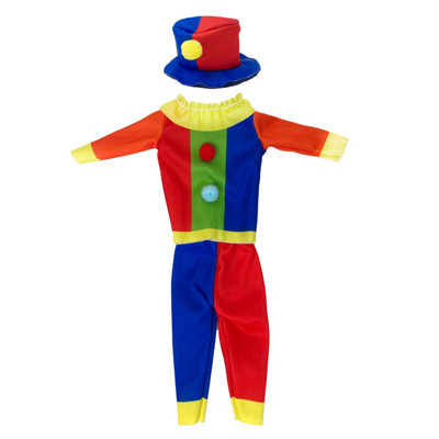 The Boo Crew Halloween Doll Clown CostumeTradition For Kids from B&Q