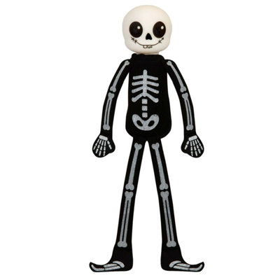 The Boo Crew Mr. Skelly-Bones Halloween Doll 30Cm Plush Figure from B&Q