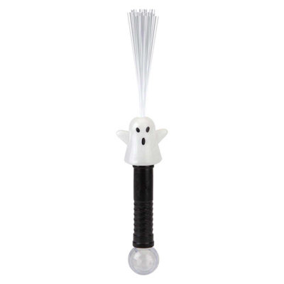 Halloween Wand Fibre Optic Dand Held Light 35Cm X 5Cm Multi X 1 from B&Q