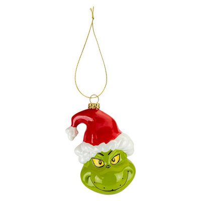 Grinch Christmas 3D Tree Decoration Festive Gift Green from B&Q
