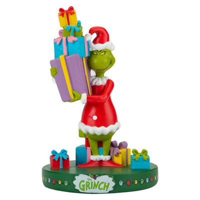 Grinch 3D Christmas Decoration Festive Gift 15Cm X 10Cm Green X 1 from B&Q