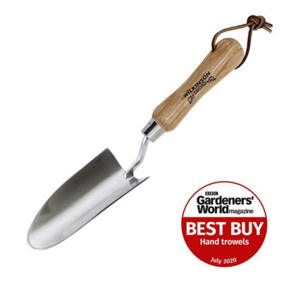 Stainless Steel Hand Trowel By Wilkinson Sword from B&Q