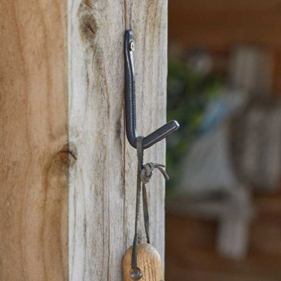 Marco Paul 2X Hanging Basket Forge Wall Hooks from B&Q