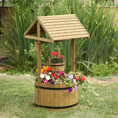 Smart Garden Marco Paul Giant Wishing Well Flower Planter from B&Q
