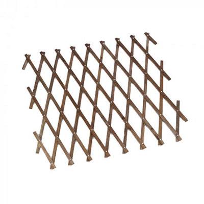 Heavy Duty Exp Trellis Tan 1.8X0.9M from B&Q