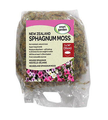 Smart Garden Bagged Moss 0.57Kg from B&Q