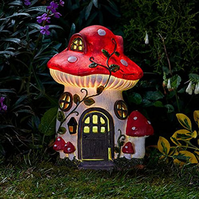 Marco Paul Solar Mushroom Led Fairy Garden Ornament from B&Q
