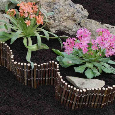 30Cm X 2M Willow Garden Border Edging from B&Q