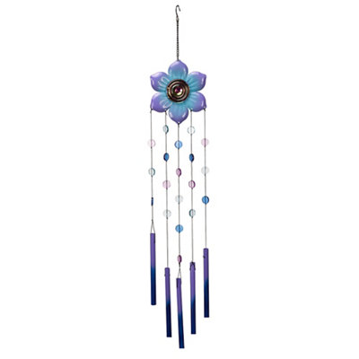 Flamboya Floral Wind Spinner 66Cm from B&Q