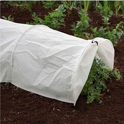 Smart Garden Marco Paul 3.1M Garden Fleece Grow Tunnel Mini Greenhouse from B&Q