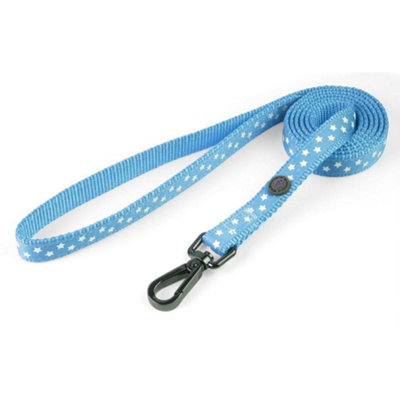 Zoon Walkabout Dog Lead StarrySmall Blue from B&Q