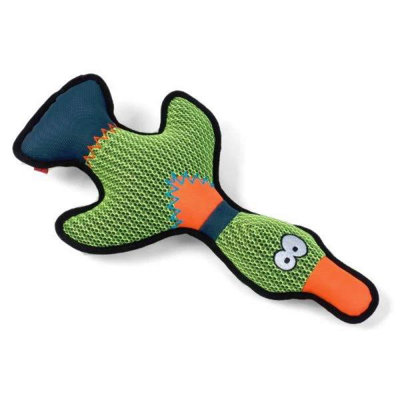 Smart Garden Zoon Dura Duck Squeaker Dog Pet Tug Of War Toy from B&Q