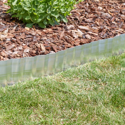 Smart Garden Steel Lawn Edging (H)15.8Cm (L)3.05M from B&Q