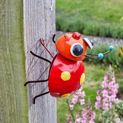 Smart Garden Marco Paul Metal Ladybug Garden Ornament from B&Q