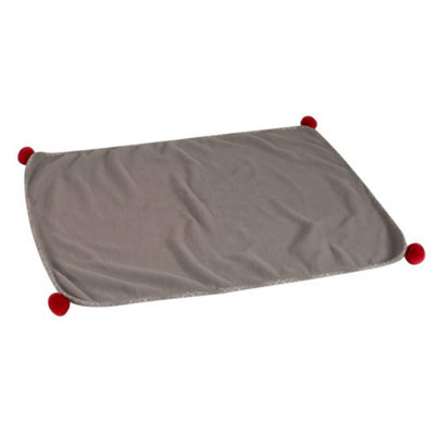 Zoon Grey Plaid Dog Pet Blanket Comforter 100 X 110Cm from B&Q