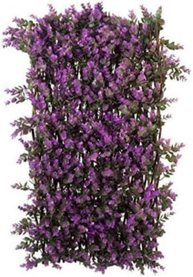 Marco Paul 180 X 60Cm Vivid Violet Trellis  Decorative Garden Screening from B&Q